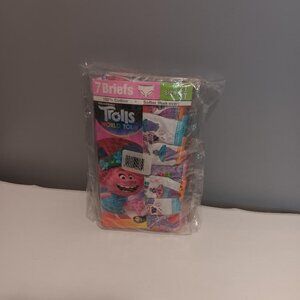 NIP Girls / Toddler 7 Pc Trolls World Tour Briefs Size 2T - 3T